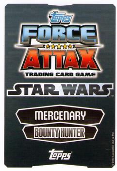 2012 Topps Star Wars Force Attax Movie Edition Series 1 #148 Aurra Sing Back