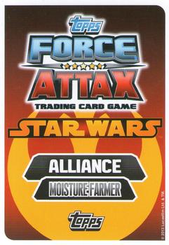 2013 Topps Force Attax Star Wars Movie Edition Series 3 #15 Beru Lars Back