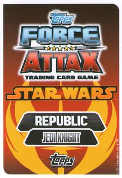 2013 Topps Force Attax Star Wars Movie Edition Series 3 #101 Shaak Ti Back