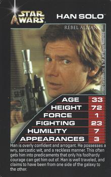 2003 Top Trumps Star Wars #NNO Han Solo Front