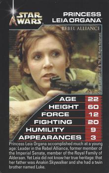 2003 Top Trumps Star Wars #NNO Princess Leia Organa Front