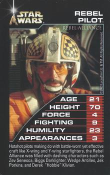 2003 Top Trumps Star Wars #NNO Rebel Pilot Front