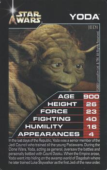 2003 Top Trumps Star Wars #NNO Yoda Front