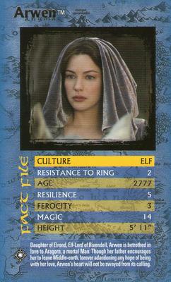 2003 Top Trumps Specials The Lord of the Rings The Return of the King #NNO Arwen Front