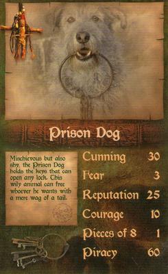 2006 Top Trumps Specials Pirates of the Caribbean Dead Man's Chest #NNO Prison Dog Front