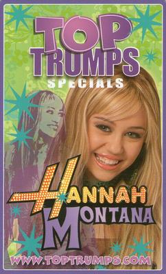2008 Top Trumps Specials Hannah Montana #NNO Doc. Back