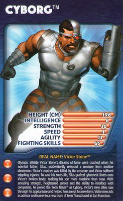 2006 Top Trumps Specials DC Super Heroes 2 #NNO Cyborg Front