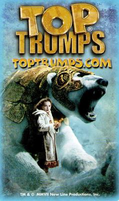 2007 Top Trumps Specials The Golden Compass #NNO Golden Monkey Back