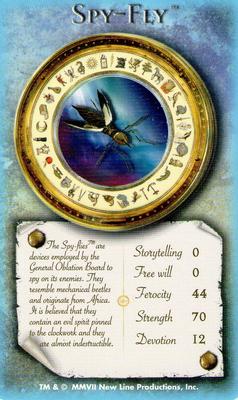 2007 Top Trumps Specials The Golden Compass #NNO Spy-Fly Front
