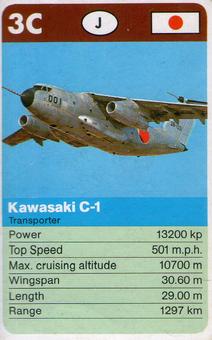 1983-85 Top Trumps Take Off #3C Kawasaki C-1 Front