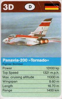 1983-85 Top Trumps Take Off #3D Panavia-200 