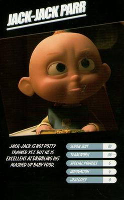 2004 Top Trumps The Incredibles #NNO Jack-Jack Parr Front