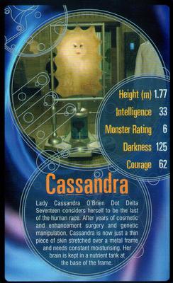 2006 Top Trumps Specials Doctor Who #NNO Cassandra Front