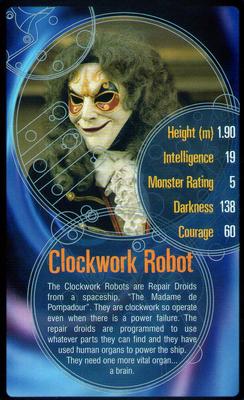 2006 Top Trumps Specials Doctor Who #NNO Clockwork Robot Front