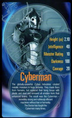 2006 Top Trumps Specials Doctor Who #NNO Cyberman Front