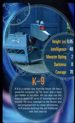 2006 Top Trumps Specials Doctor Who #NNO K-9 Front