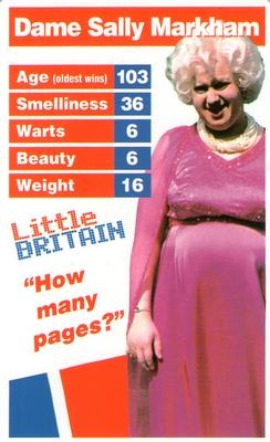 2005 Top Trumps Little Britain #NNO Dame Sally Markham Front