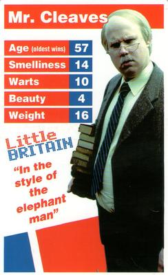 2005 Top Trumps Little Britain #NNO Mr. Cleaves Front