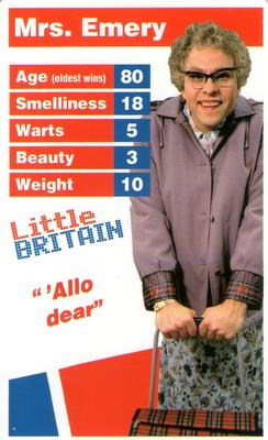 2005 Top Trumps Little Britain #NNO Mrs. Emery Front