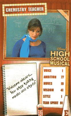 2007 Top Trumps Specials High School Musical #NNO Chemistry Teacher Front