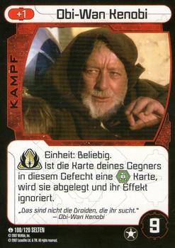 2007 Star Wars Pocketmodel TCG (German Version) #100 Obi-Wan Kenobi Front