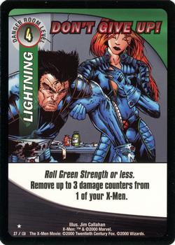 2000 Wizards X-Men #27 Don't Give Up! Front