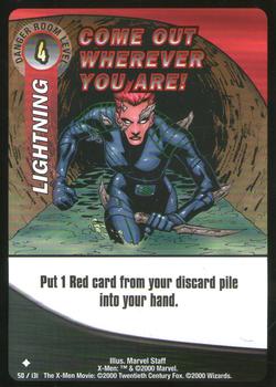 2000 Wizards X-Men #50 Come Out Wherever You Are! Front