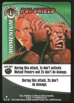 2000 Wizards X-Men #67 Psi-Shield Front