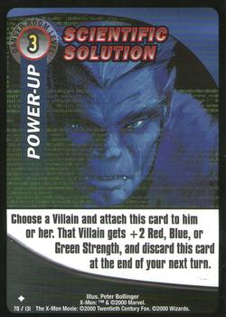 2000 Wizards X-Men #70 Scientific Solution Front