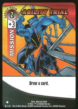 2000 Wizards X-Men #81 Agility Trial Front