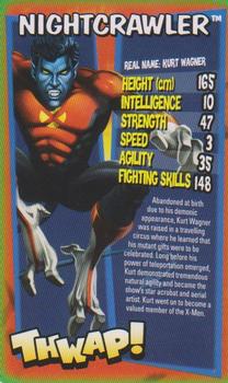 2008 Top Trumps Specials Marvel Ultimate Heroes #NNO Nightcrawler Front