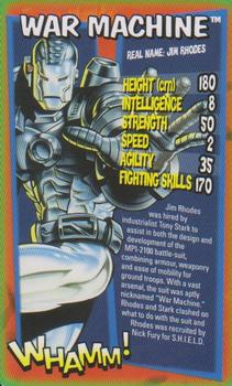 2008 Top Trumps Specials Marvel Ultimate Heroes #NNO War Machine Front