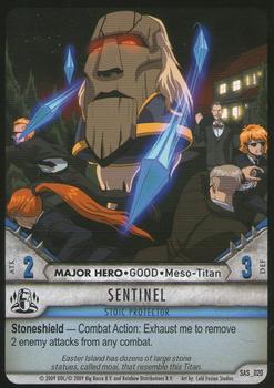 2009 Upper Deck Huntik - Secrets and Seekers #20 Sentinel - Stoic Protector Front