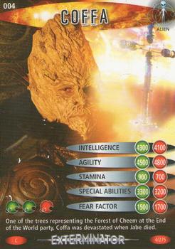 2006 Doctor Who Battles in Time Exterminator #4 Coffa Front