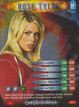 2006 Doctor Who Battles in Time Exterminator #38 Rose Tyler Front