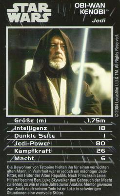 2012 Top Trumps Specials Star Wars Episodes IV-VI (German) #NNO Obi-Wan Kenobi Front