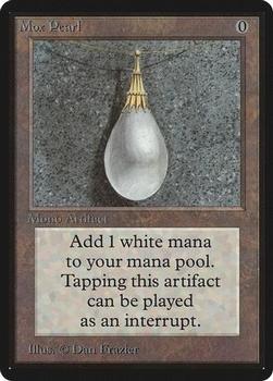 1993 Magic the Gathering Beta #NNO Mox Pearl Front