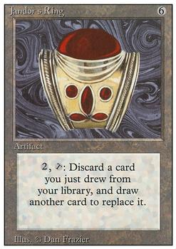 1994 Magic the Gathering Revised Edition #NNO Jandor's Ring Front