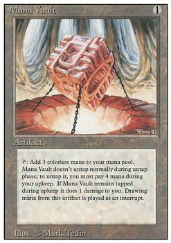 1994 Magic the Gathering Revised Edition #NNO Mana Vault Front