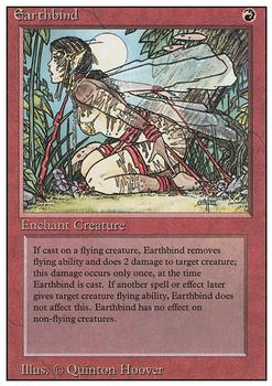 1994 Magic the Gathering Revised Edition #NNO Earthbind Front