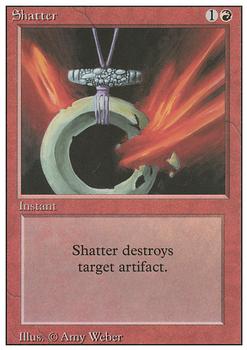 1994 Magic the Gathering Revised Edition #NNO Shatter Front