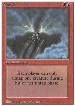 1994 Magic the Gathering Revised Edition #NNO Smoke Front