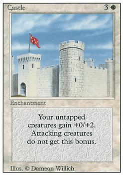 1994 Magic the Gathering Revised Edition #NNO Castle Front