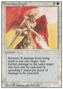 1994 Magic the Gathering Revised Edition #NNO Guardian Angel Front