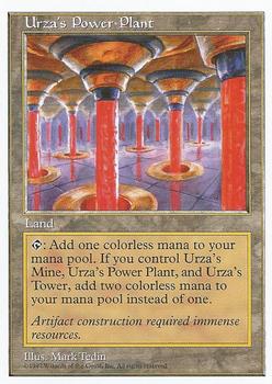 1997 Magic the Gathering 5th Edition #NNO Urza's Power Plant Front