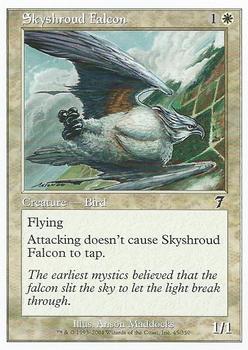 2001 Magic the Gathering 7th Edition #45 Skyshroud Falcon Front