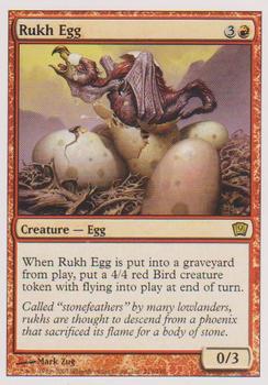 2005 Magic the Gathering 9th Edition #214 Rukh Egg Front