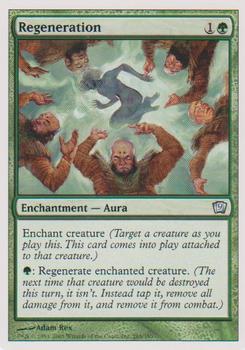 2005 Magic the Gathering 9th Edition #265 Regeneration Front