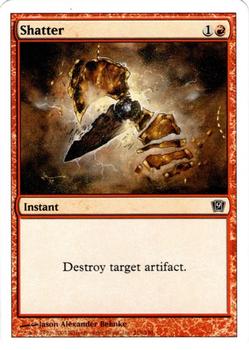2005 Magic the Gathering 9th Edition #218 Shatter Front