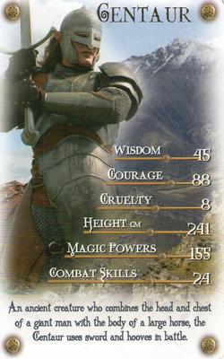 2005 Top Trumps Specials The Chronicles Of Narnia: The Lion, the Witch and the Wardrobe #NNO Centaur Front